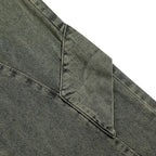 RetroPatch Denim Pants | Wide Leg Jeans for Men and Women