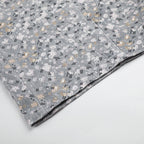 Static Ditsy Double-Waist Baggy Pants