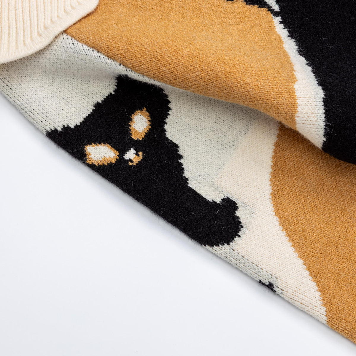 Midnight Prowl Collared Knit Sweater