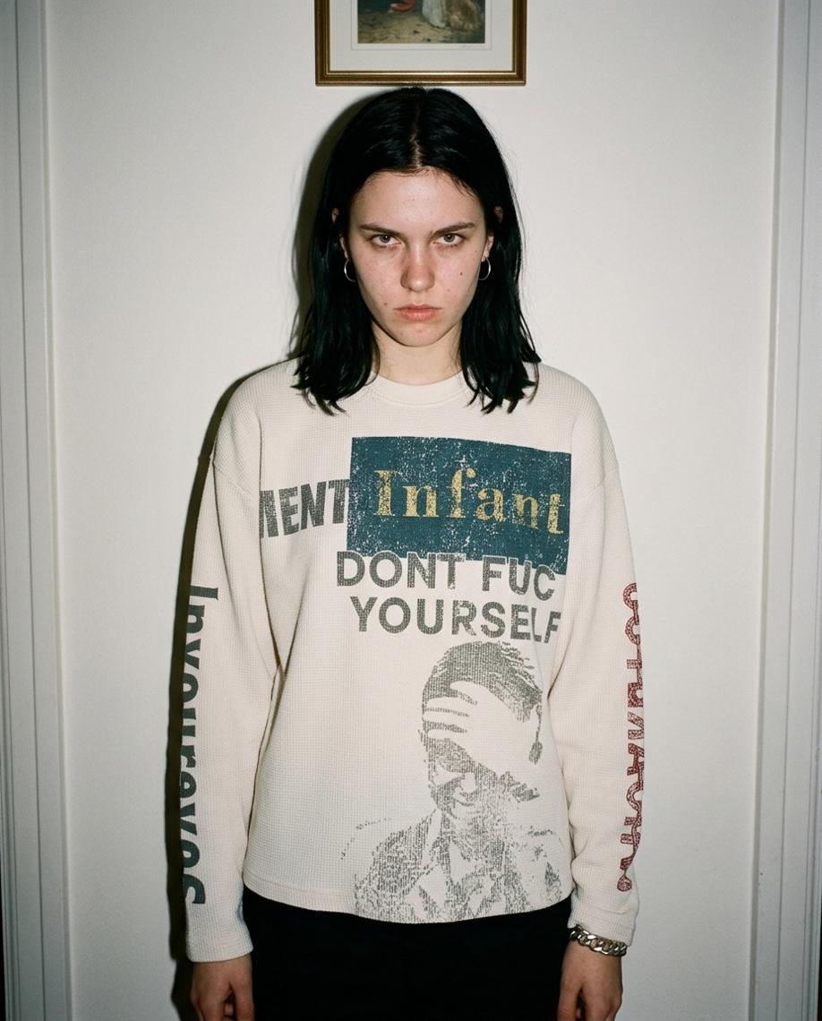 Copycat Statement Long Sleeve T-shirt