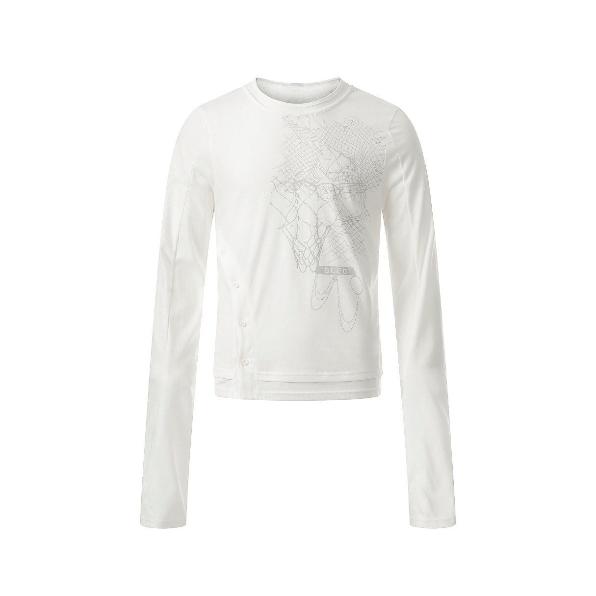 Ivory Veil Long Sleeve