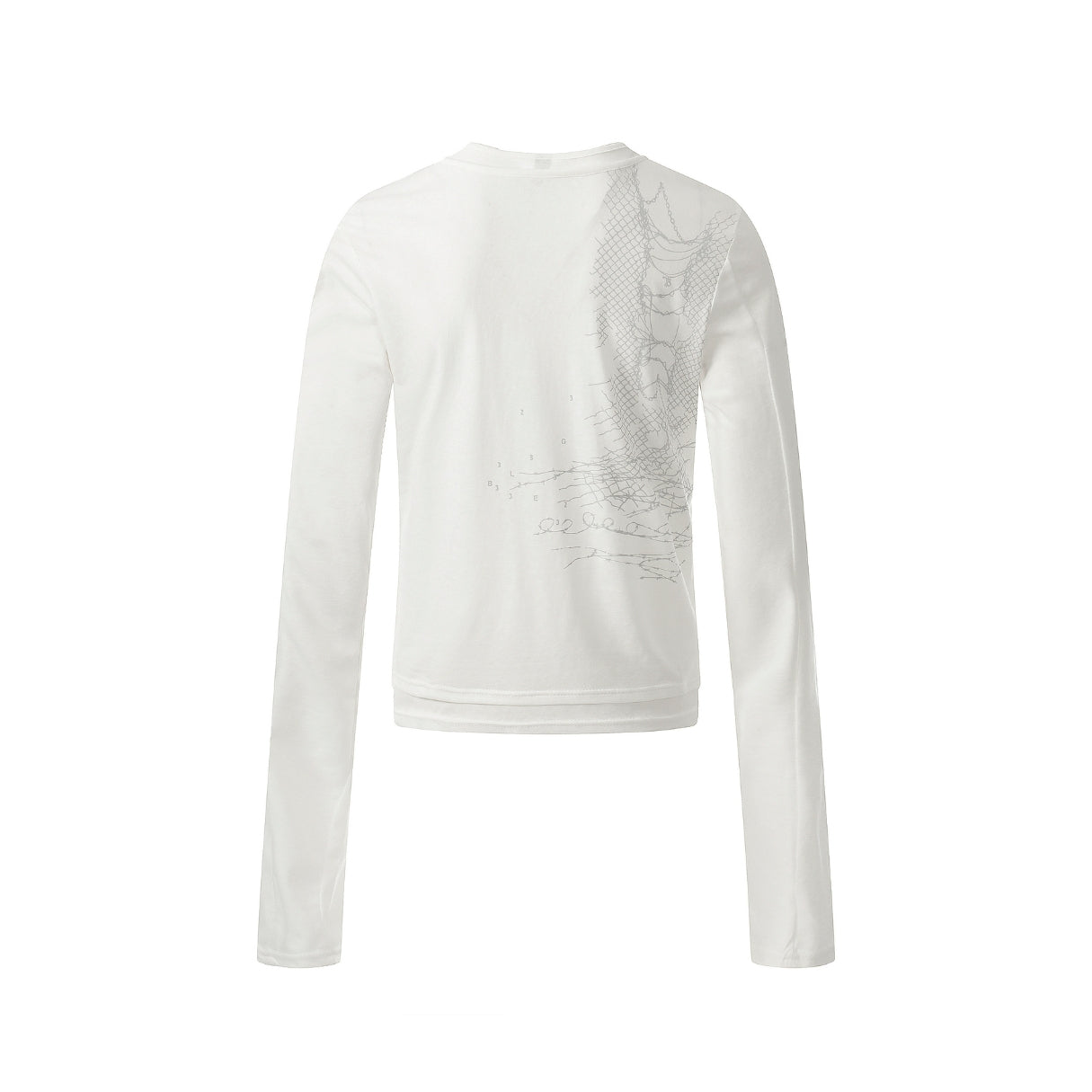 Ivory Veil Long Sleeve
