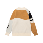Midnight Prowl Collared Knit Sweater