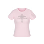 Ornate Cross Fitted Tee