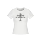 Ornate Cross Fitted Tee