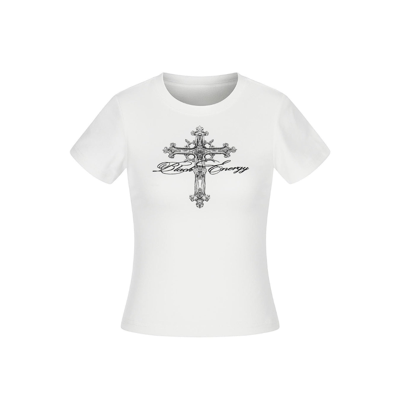 Ornate Cross Fitted Tee