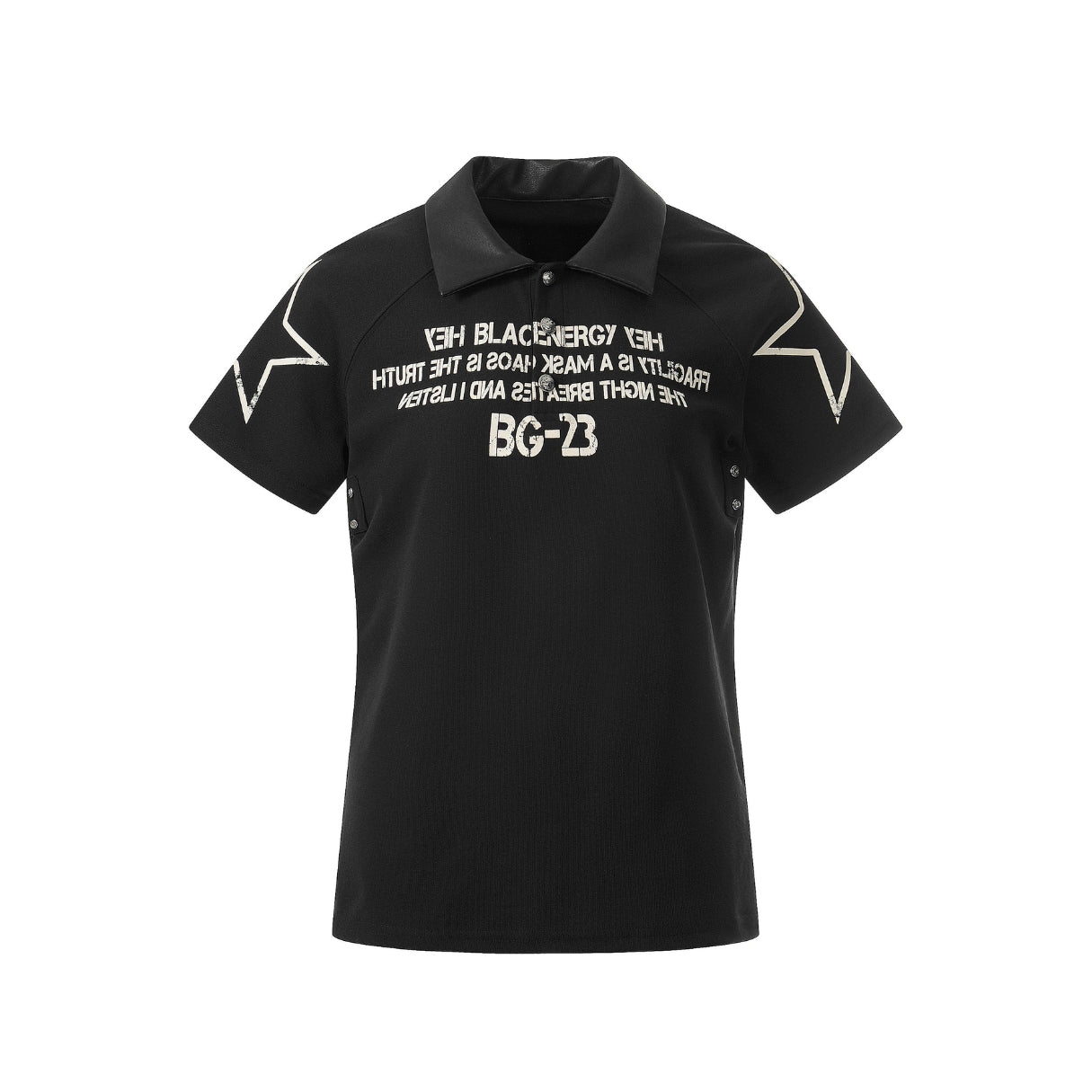 Phantom Cross Graphic Polo T-Shirt