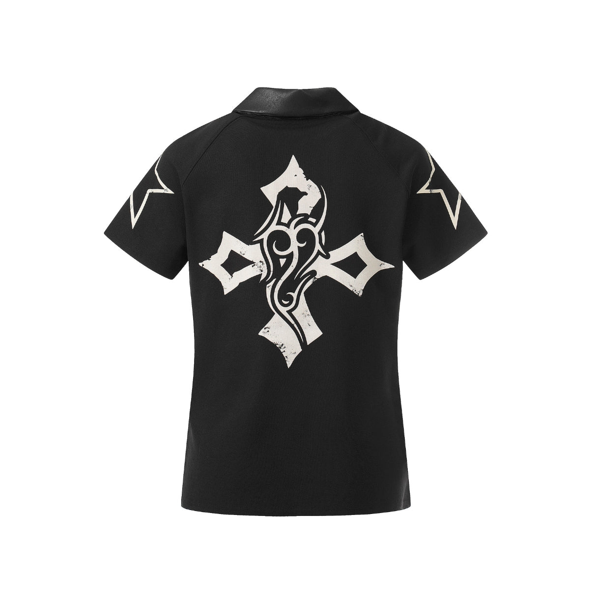 Phantom Cross Graphic Polo T-Shirt