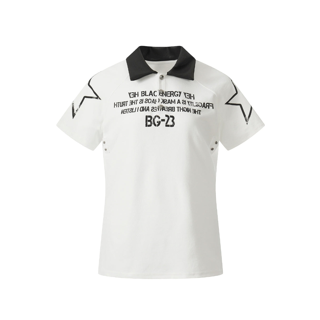 Phantom Cross Graphic Polo T-Shirt