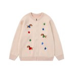 Playmate Striped Zip Sweater
