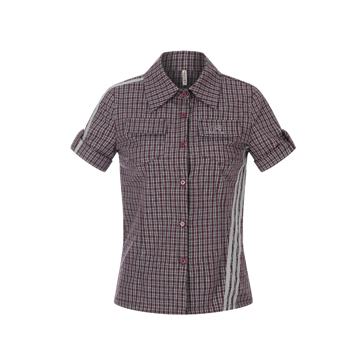 Ravenfield Plaid Shirt Top