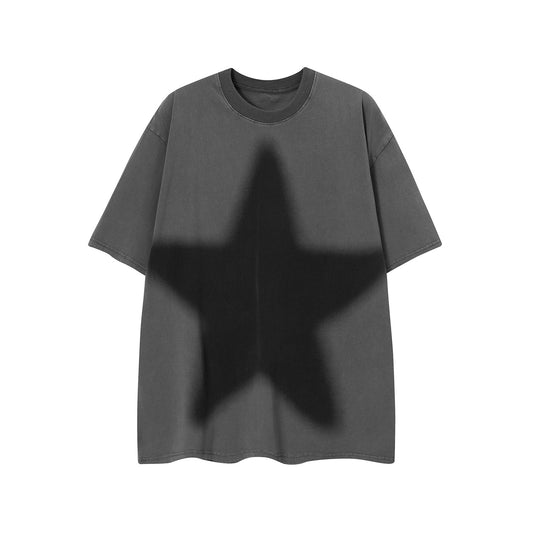 Cosmic Star Print T-shirt