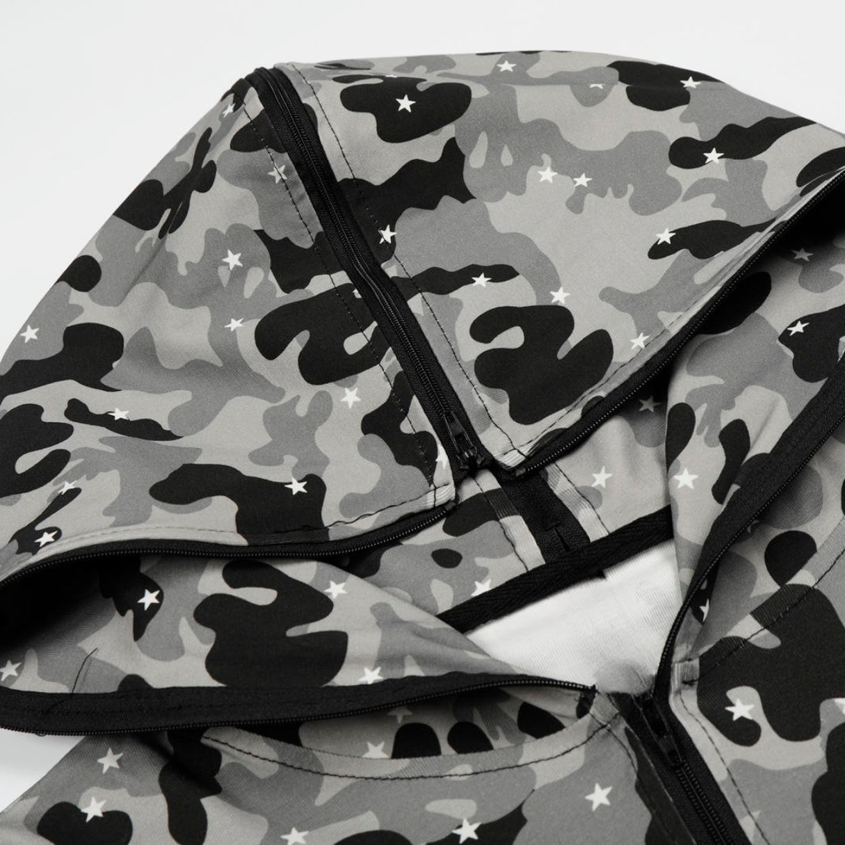 Shadow Camo Hooded Top