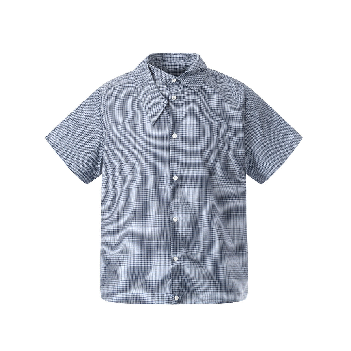Slate Grid Short Sleeve Shirt