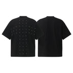 Studded Cross Waffle Tee