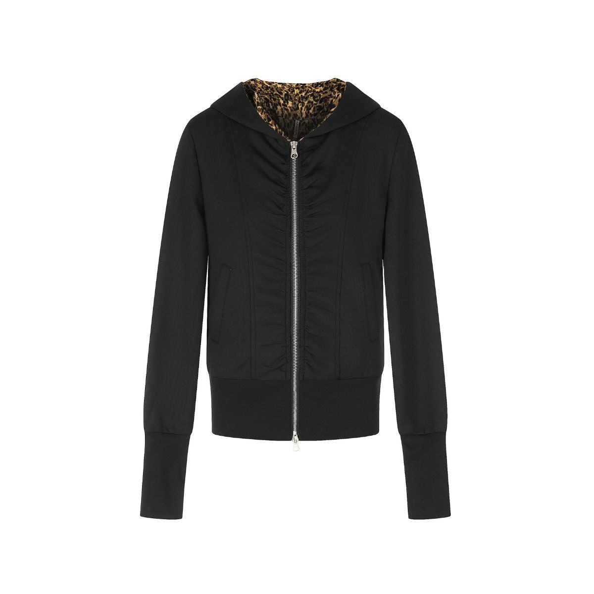 The Chimera Ruched Zip Hoodie