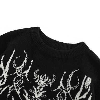 Shadow Weaver Knit Sweater