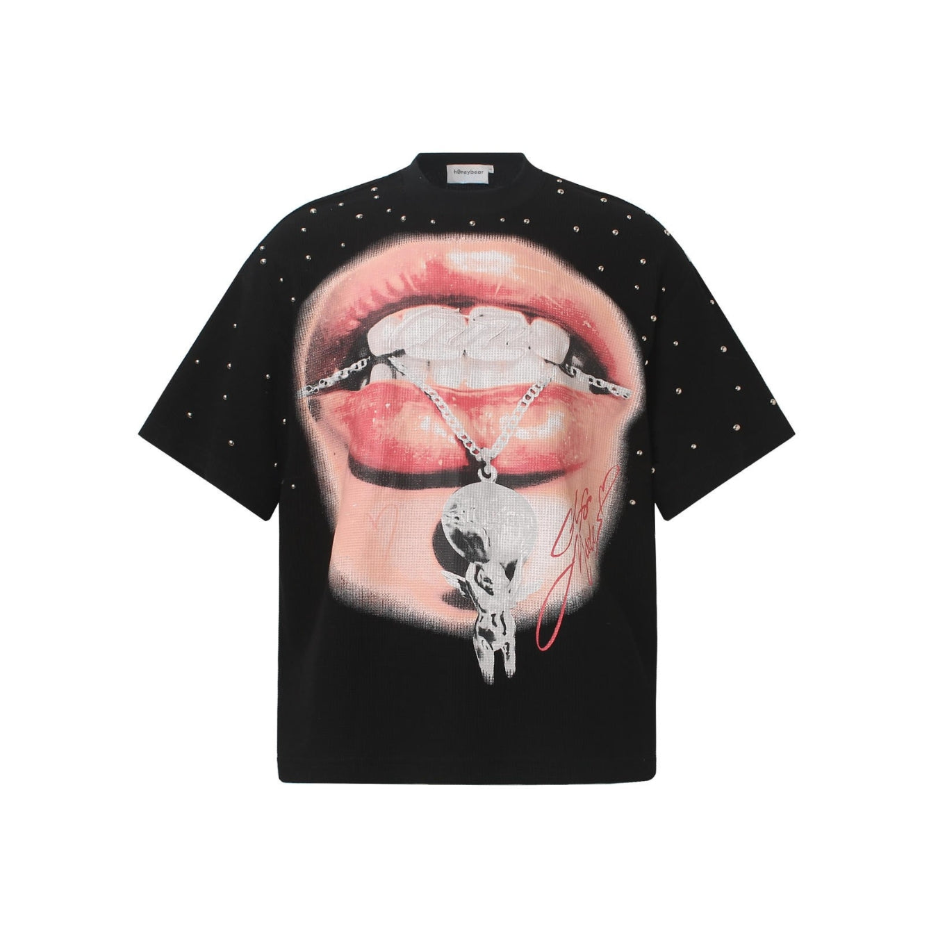 Venom Kiss Studded Tee
