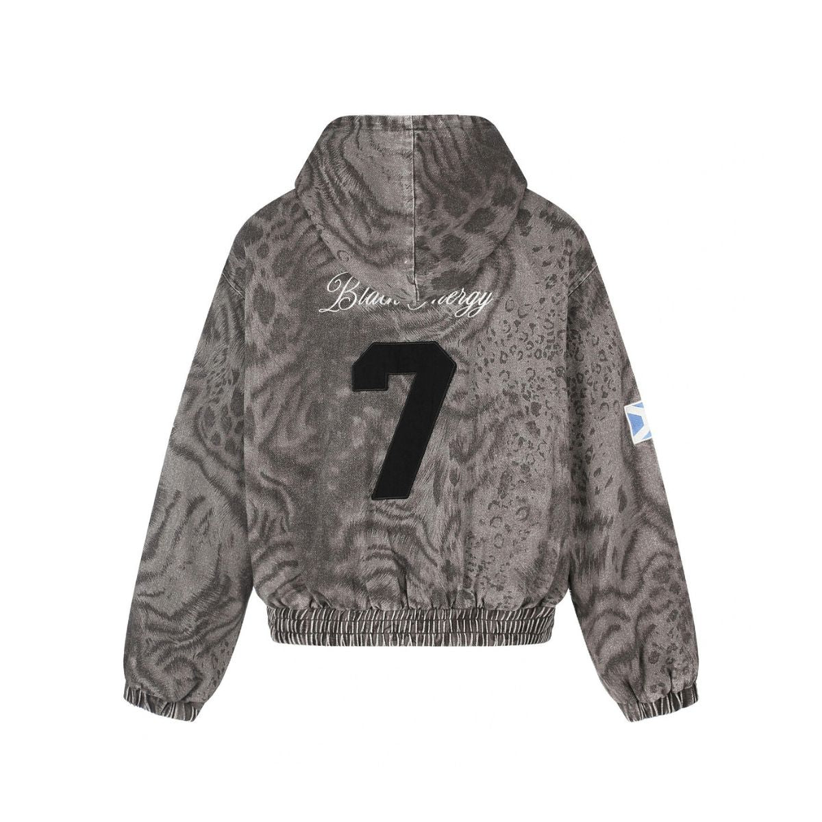 Vortex Acid-Wash Zip Hoodie