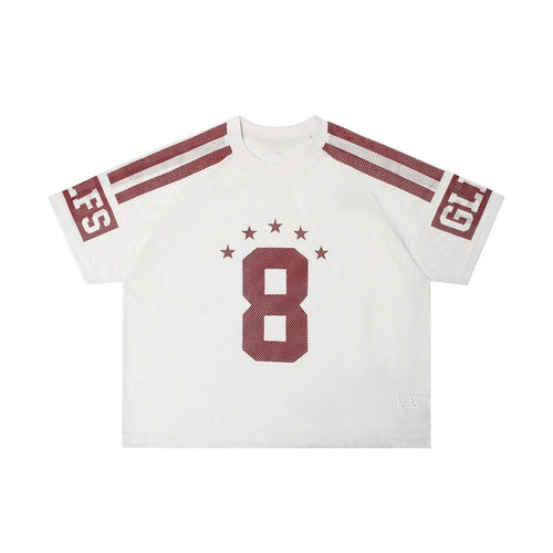 Varsity Eight Mesh Tee