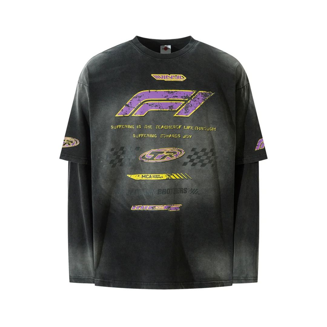 Victory Lane Racing Layered T-shirt - h0neybear