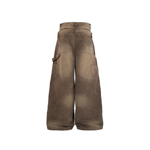 The Dual Band Sun Fade Baggy Jeans