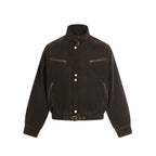 Outlaw Buckle Leather Jacket