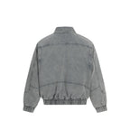 Ironclasp High-Neck Washed Jacket