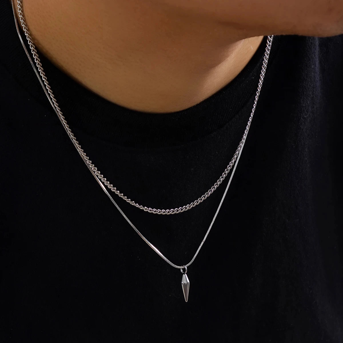 Tiered Edge Necklace - h0neybear