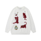 Santa Paws Knit Crew Sweater