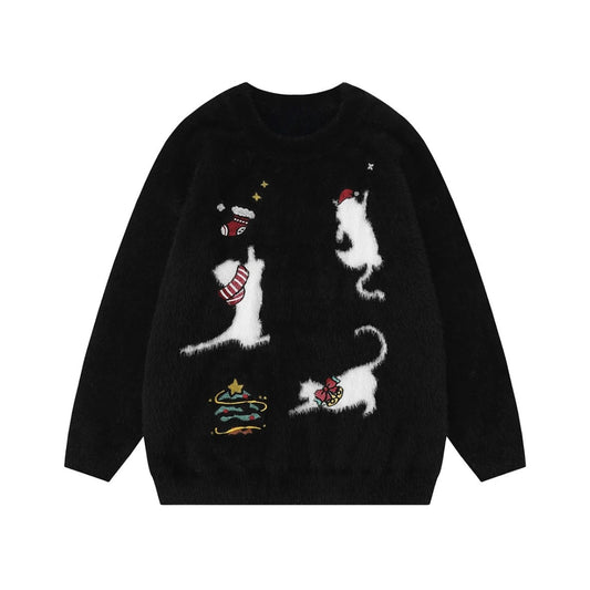 Santa Paws Knit Crew Sweater