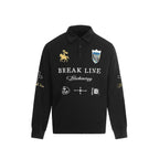 Breakline Crest Polo Long Sleeve T-shirt