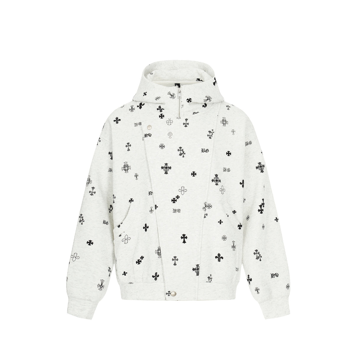 Saint Scatter Zip Hoodie