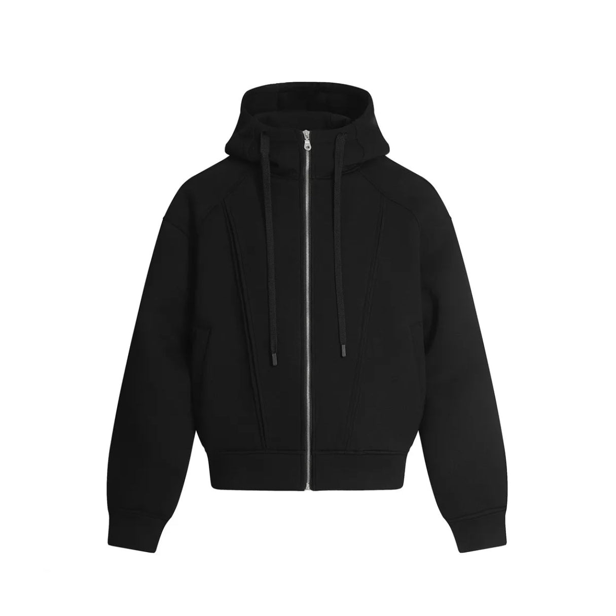 Heather Raglan Panel Hoodie