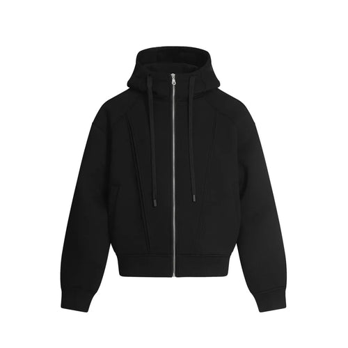 Heather Raglan Panel Hoodie