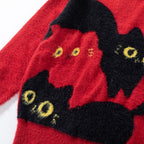 Kitty Crew Sweater - h0neybear