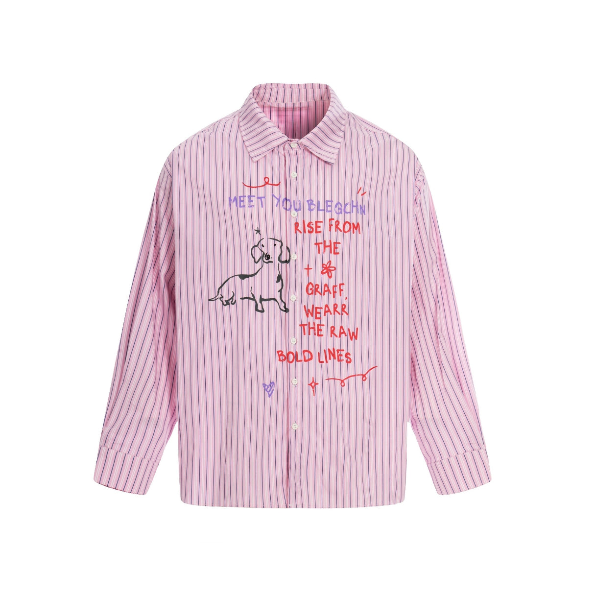 Graffline Striped Shirt