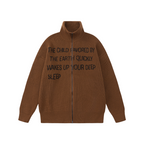 Earth Child Zip-Up Sweater by h0neybear aka honeybear