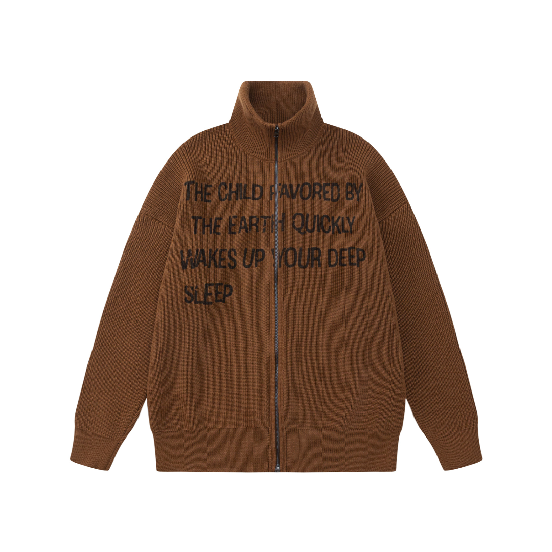 Earth Child Zip-Up Sweater by h0neybear aka honeybear