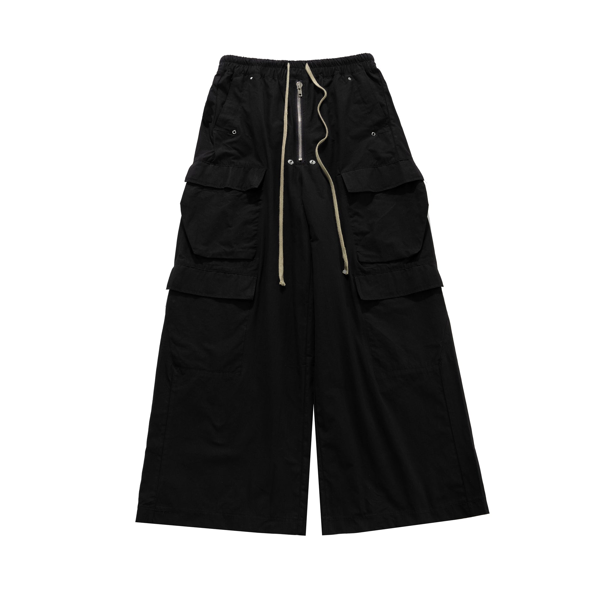 Black Pockets Stealth Cargo Pants - h0neybear