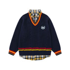Varsity Legacy Layered Sweater