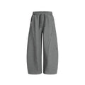 Heather Panelled Barrel Sweatpants