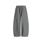 Heather Panelled Barrel Sweatpants