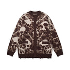 Grim Fragment Cardigan Sweater