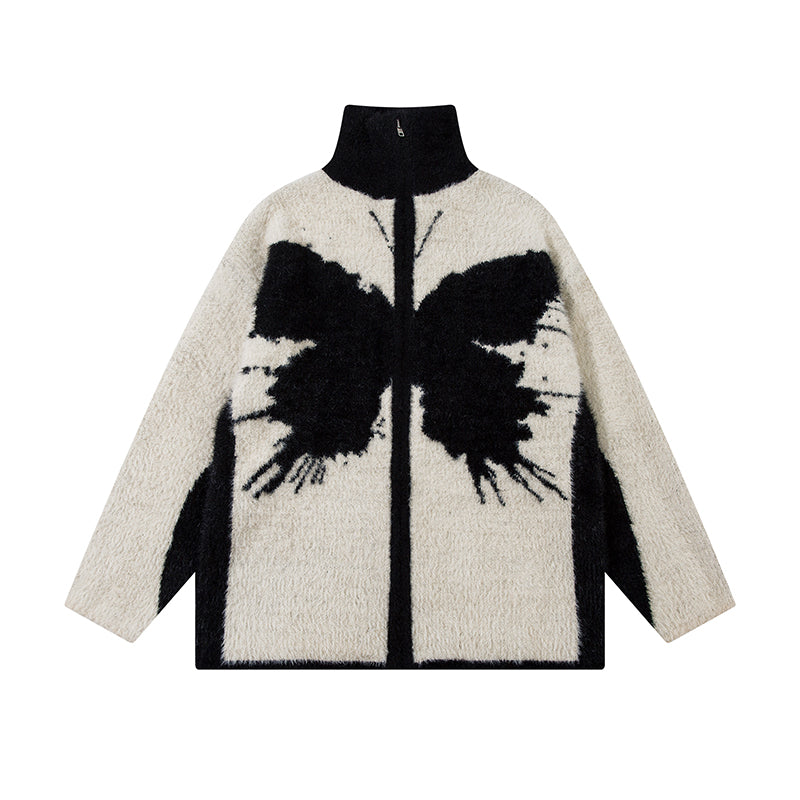 Butterfly Embrace Sweater Jacket