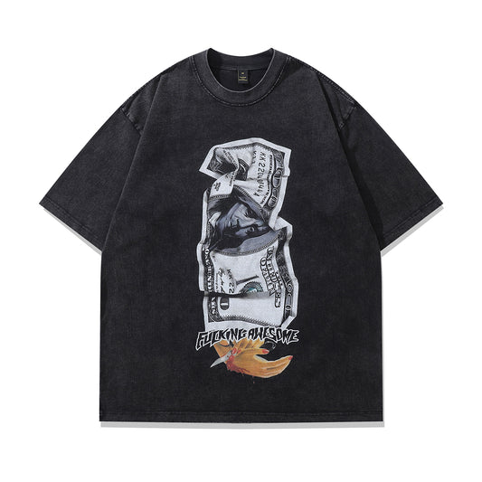 Hundred Dollar Print  T-shirt