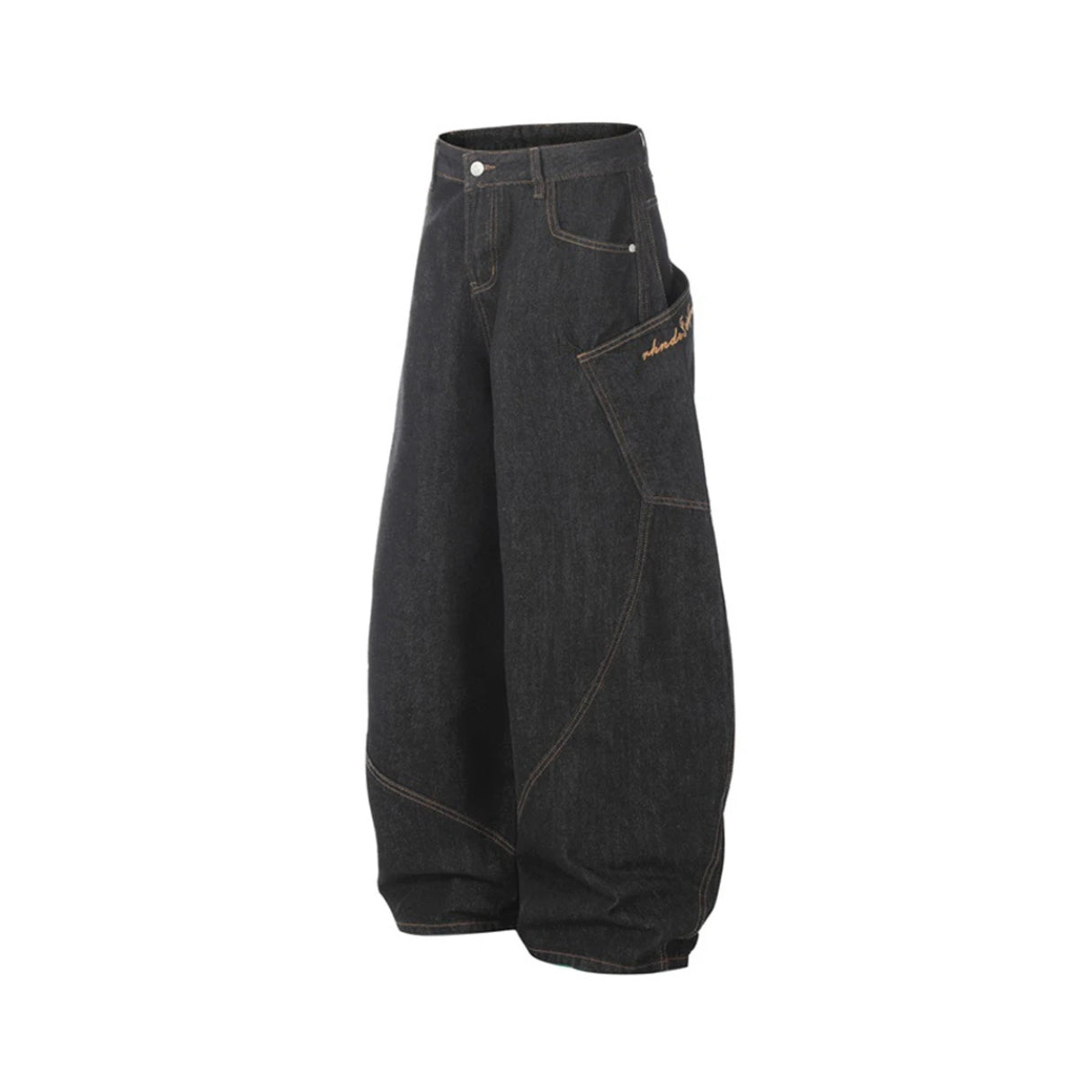 Forge Wide-Leg Denim Pants