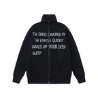 Earth Child Zip-Up Sweater by h0neybear aka honeybear clothing