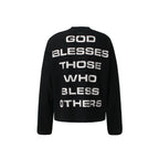 Blessed Cross Graphic Long Sleeve T-shirt