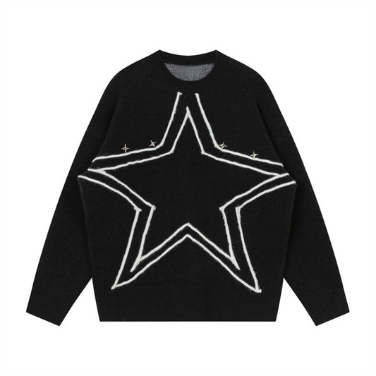 Midnight Star Emblem Sweater